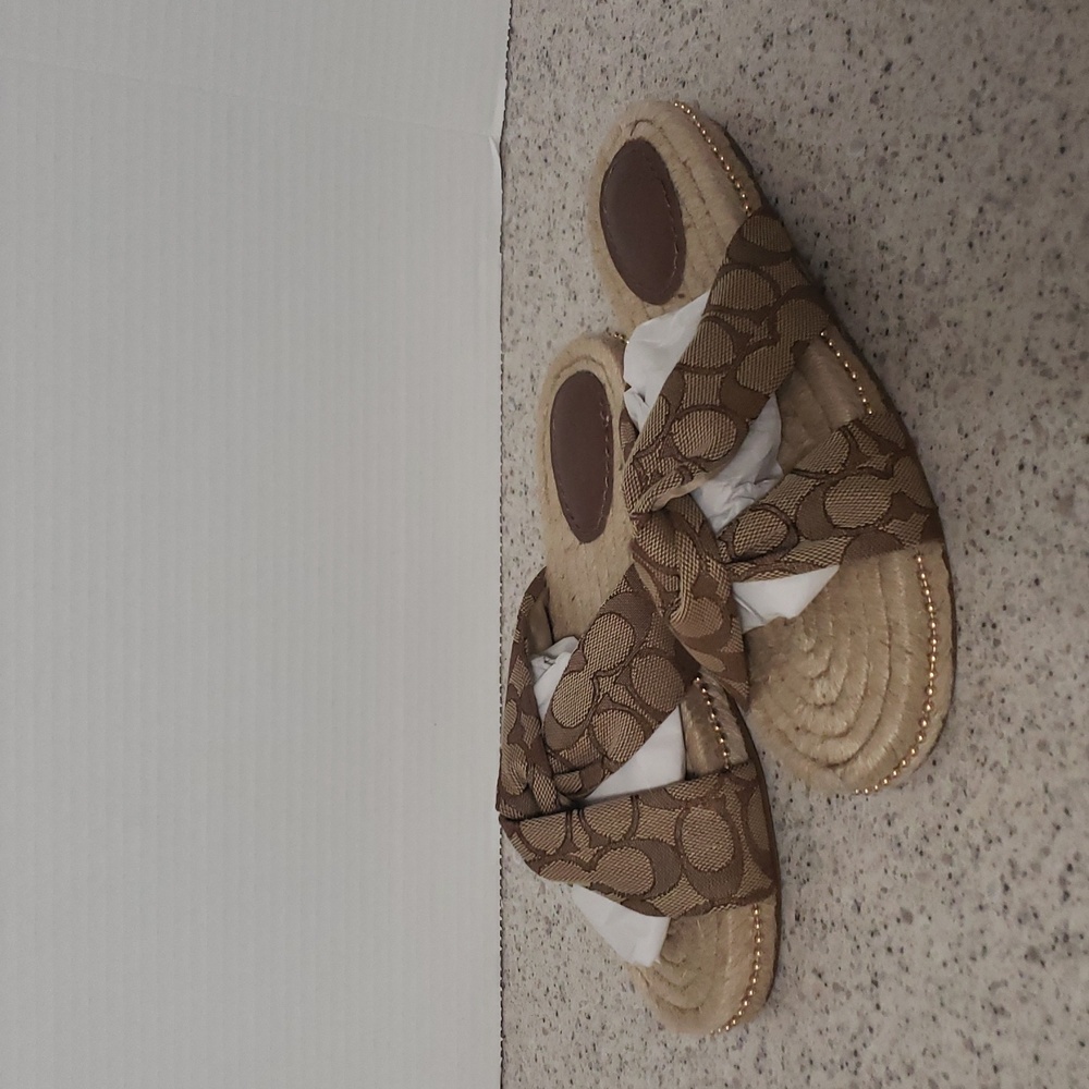 Coach Charli Sig Espadrill SZ 7 -‎ NWOT - Picture 6 of 7